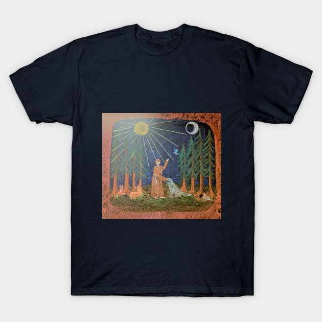 St. Francis of Assisi T-Shirt by brusling